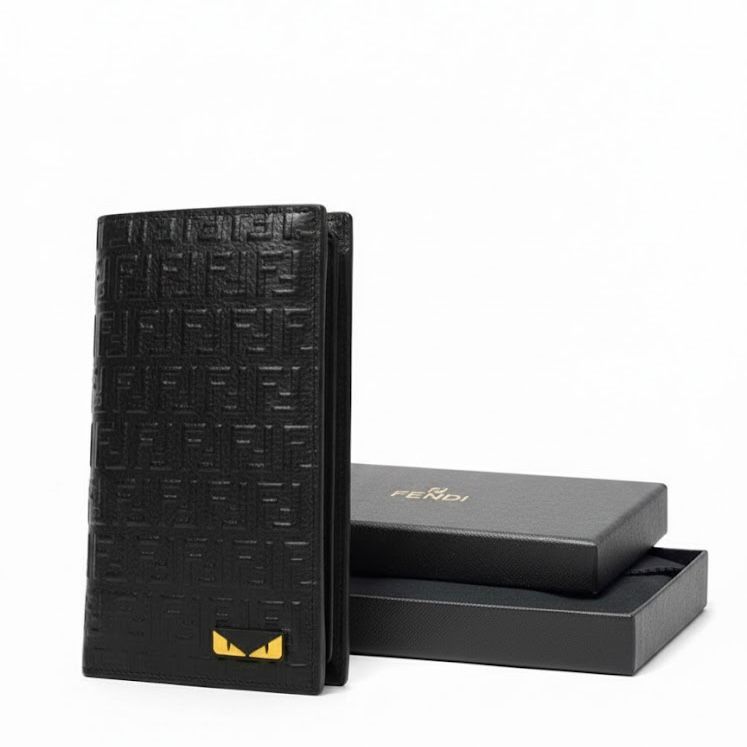 Cartera Bi-Fold Eyes Fendi