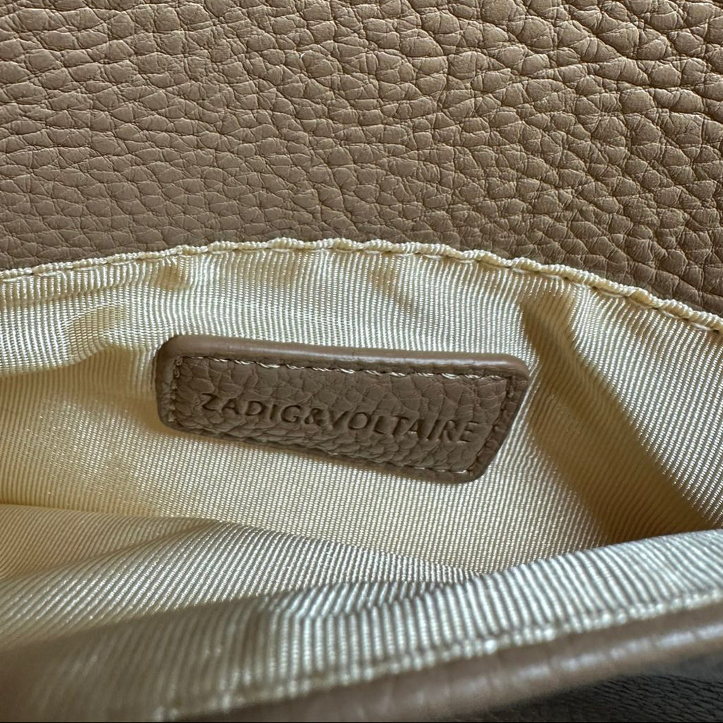BOLSA ZADIG & VOLTAIRE BEIGE