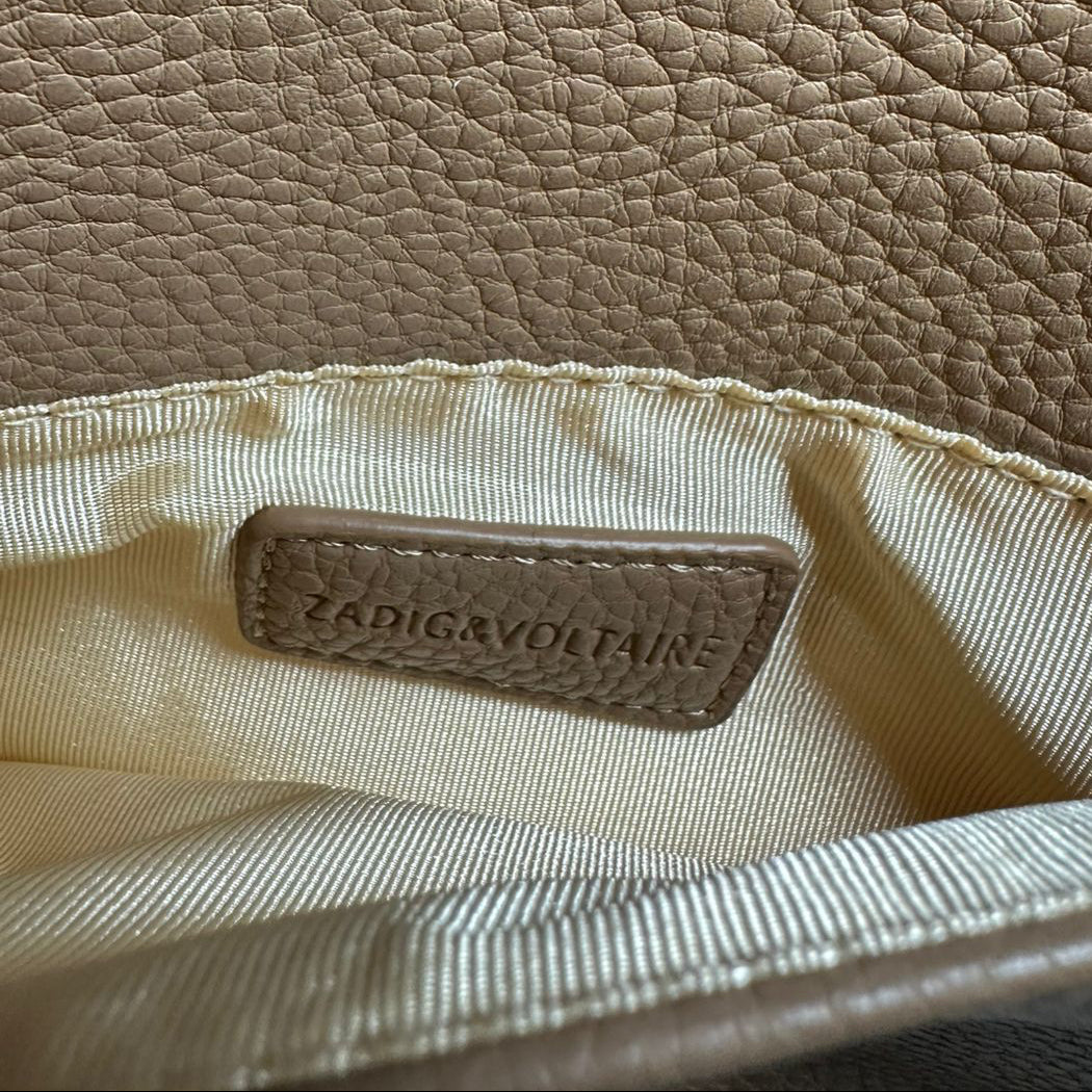 BOLSA ZADIG & VOLTAIRE BEIGE