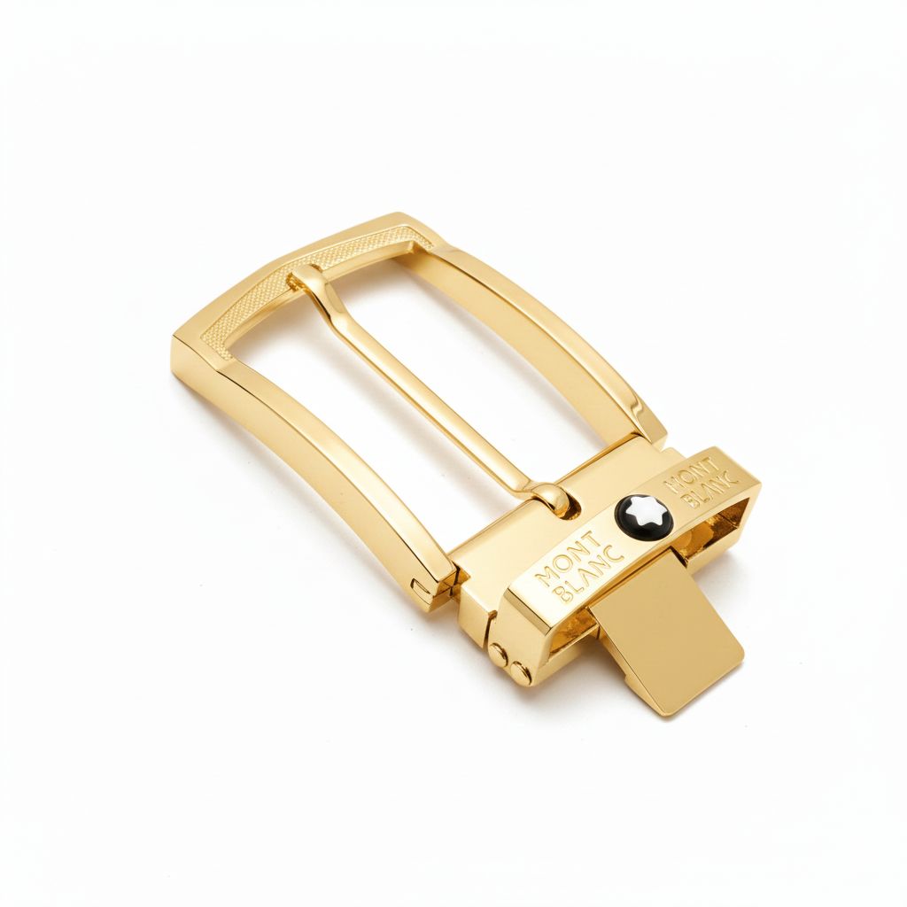 Set Montblanc: Cinturón con hebilla intercambiable