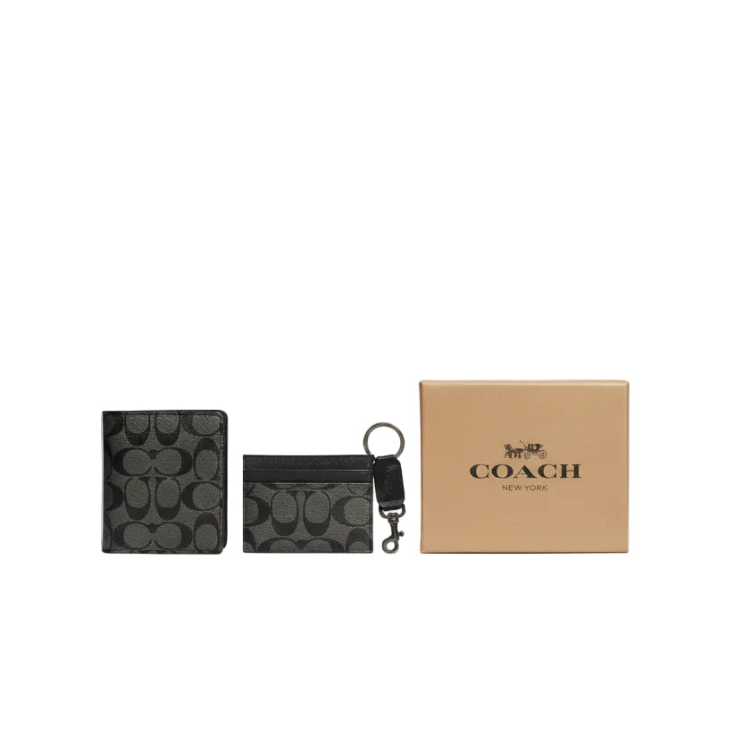 Set Coach: Cartera, tarjetero y llavero