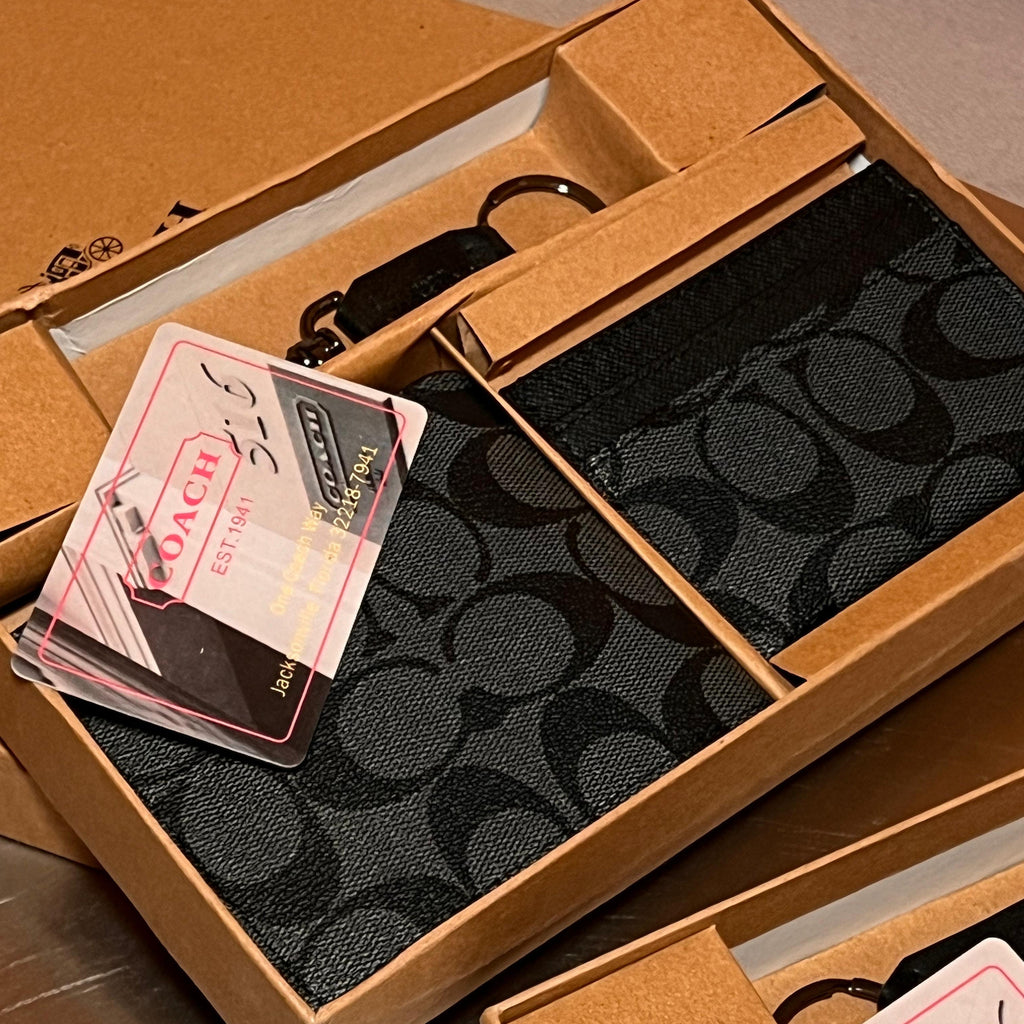 Set Coach: Cartera, tarjetero y llavero