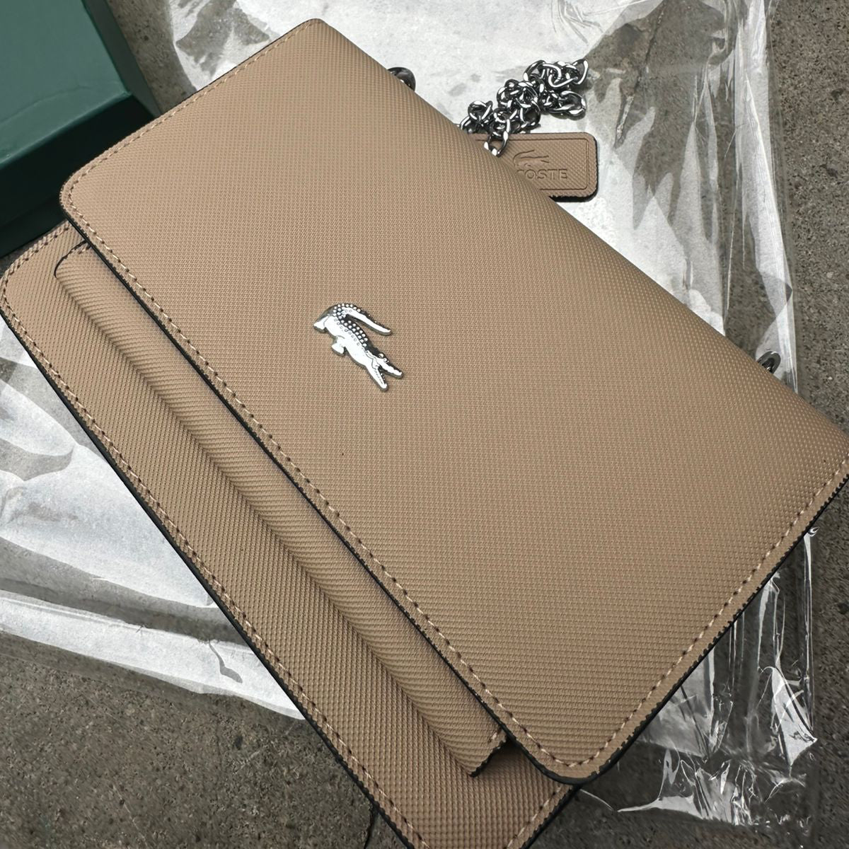 BANDOLERA LA COSTE BEIGE