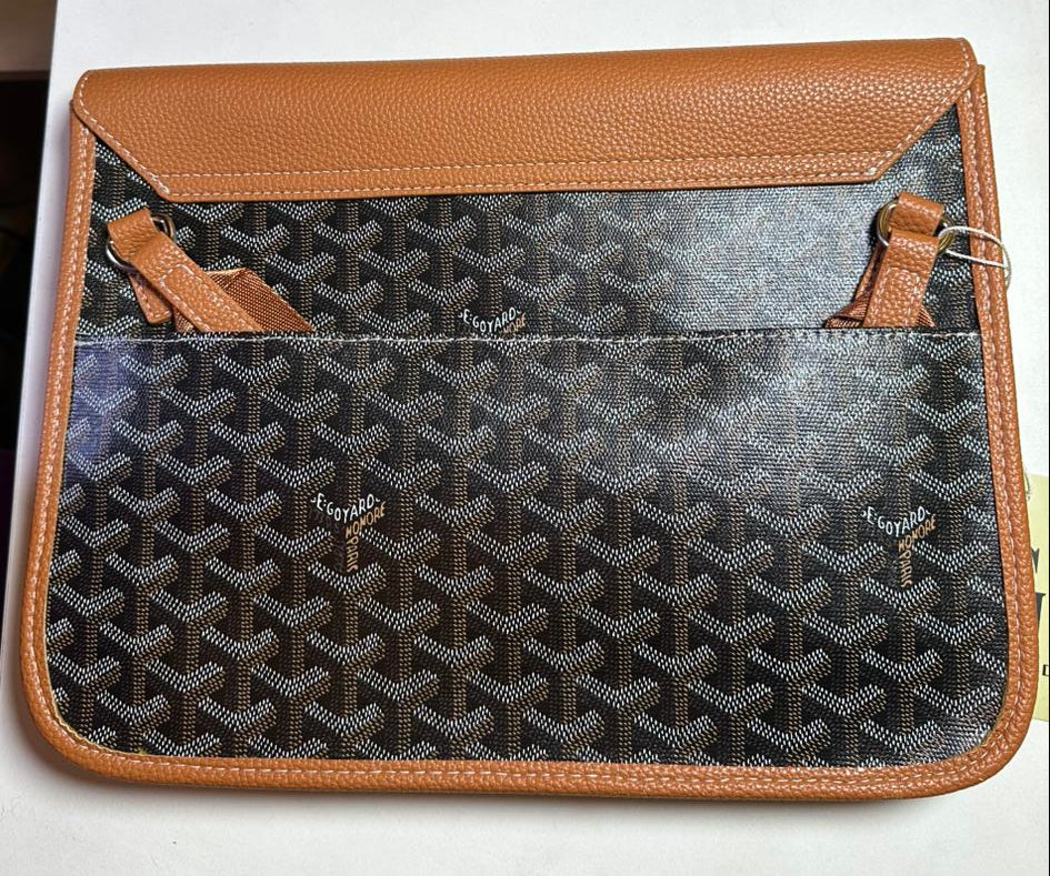MALETÍN PORTA NOTEBOOK GOYARD CAMEL
